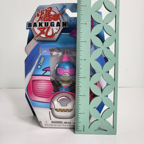 Bakugan Party Cubbo Pack Birthday Party Hat Glasses Transforming Blue Pink New - Picture 11 of 16